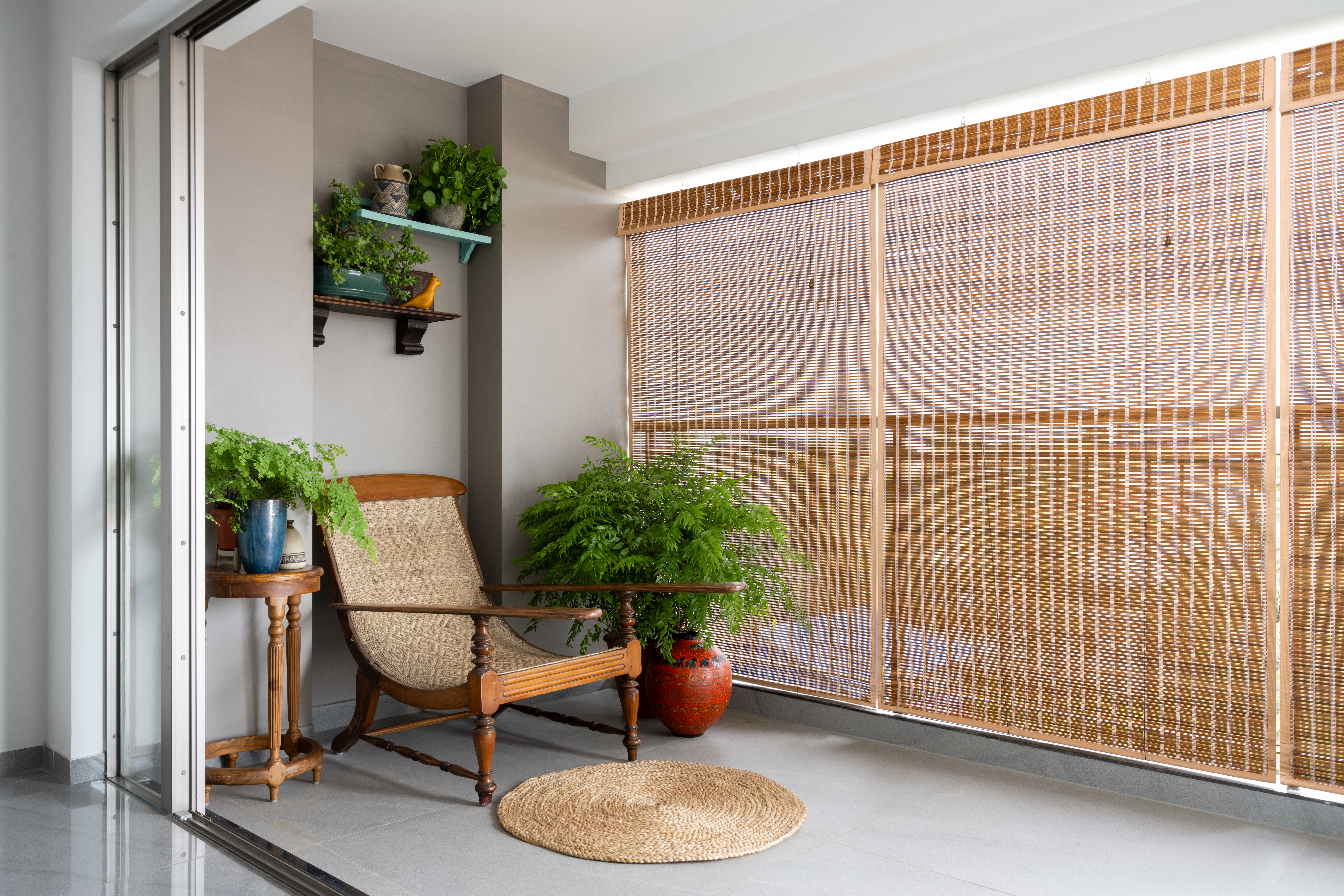 Tropical Escape Bamboo Blinds